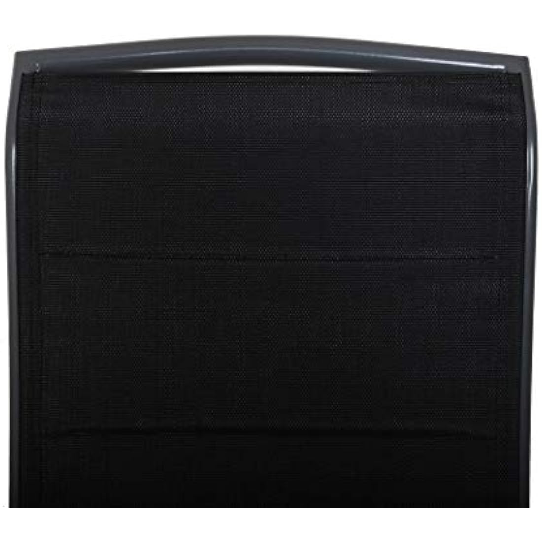 Chicreat High-Back Folding Garden Chair – Dark Grey Aluminium