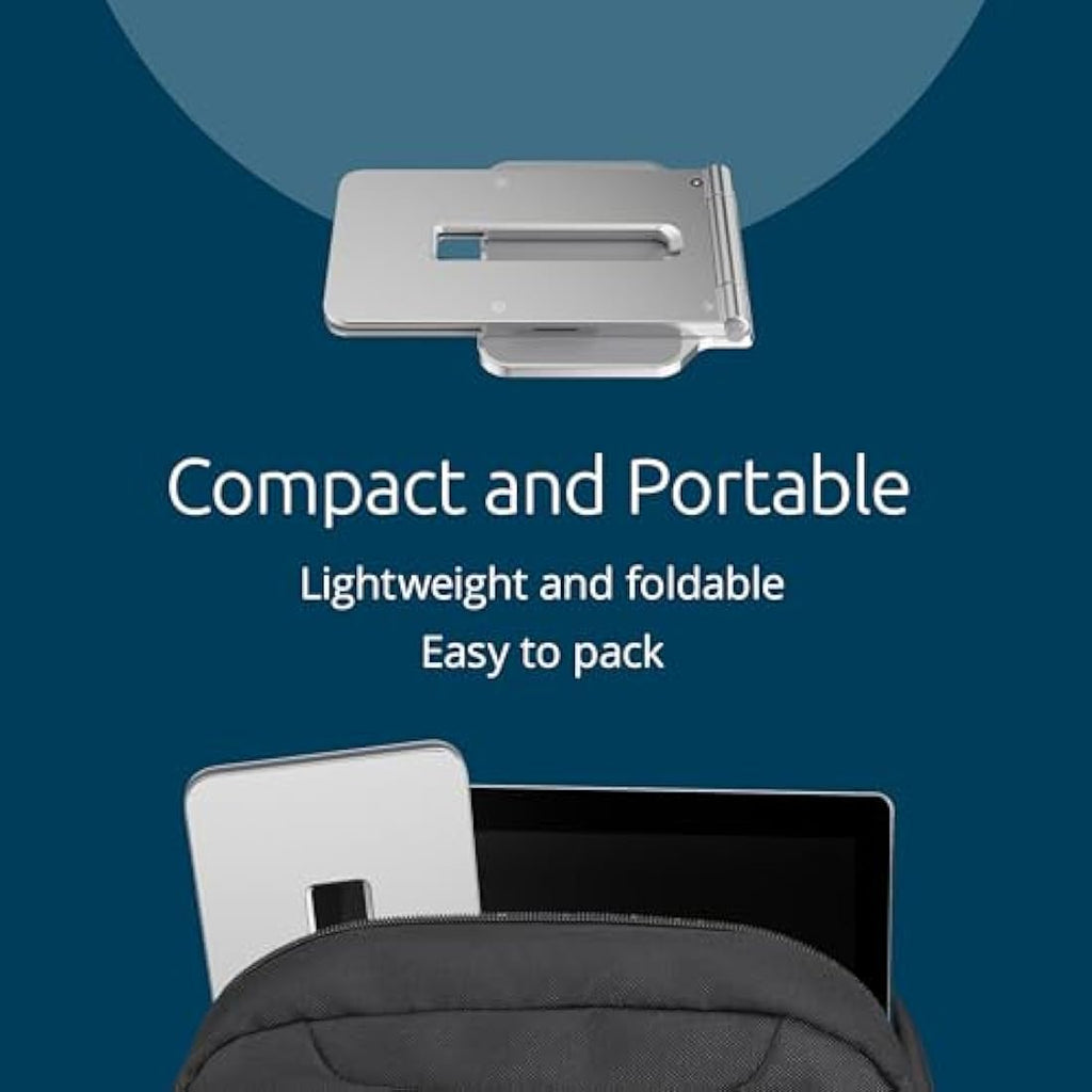 Kensington Surface Pro Stand – Foldable Ergonomic Riser for Surface Go