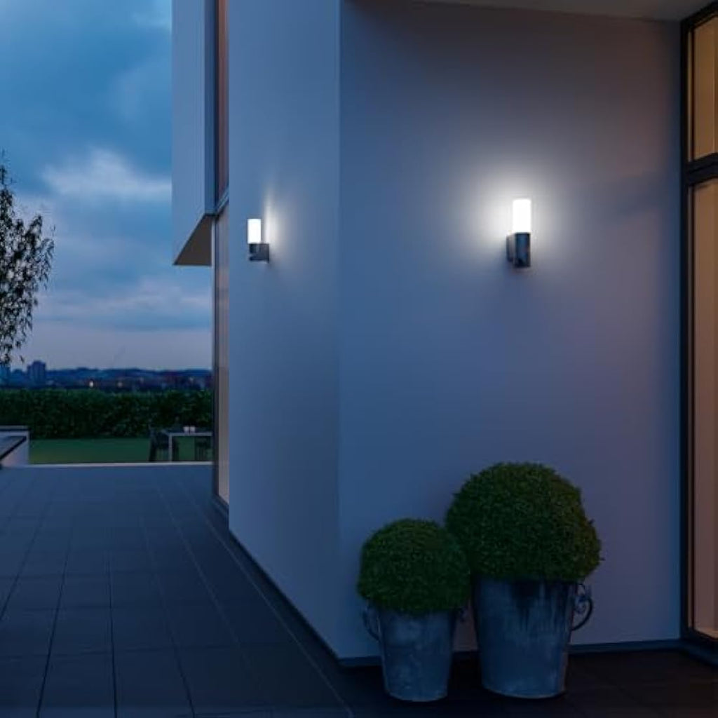 Steinel L 605 S LED Outdoor Wall Light – Motion Sensor – Anthracite