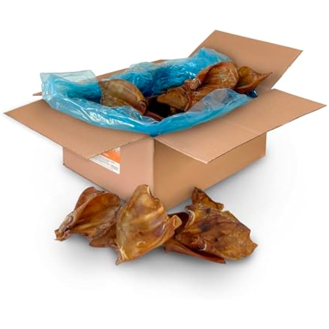 Extra Large Pig Ears for Dogs – 50 Pack Natural Dog Chews