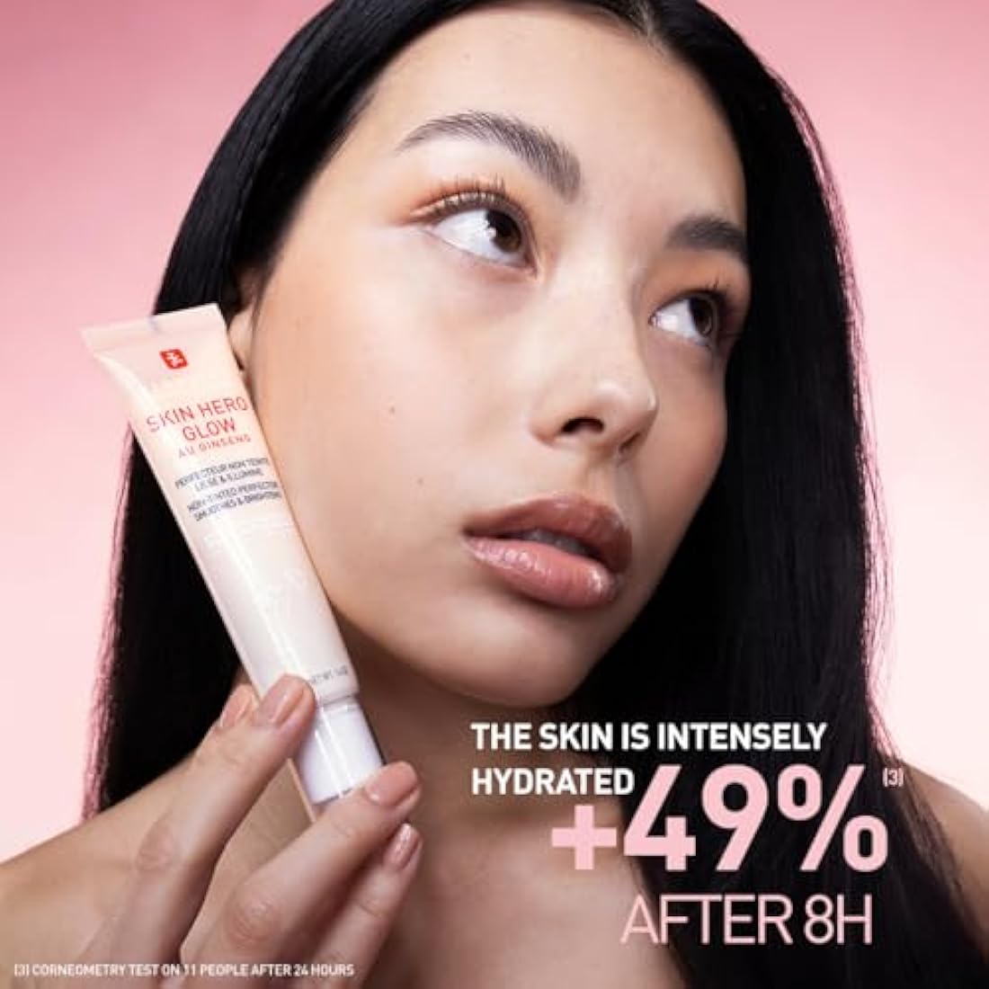 Erborian Skin Hero Glow – Non-Tinted Skin Perfector & Radiance Booster – 40ml
