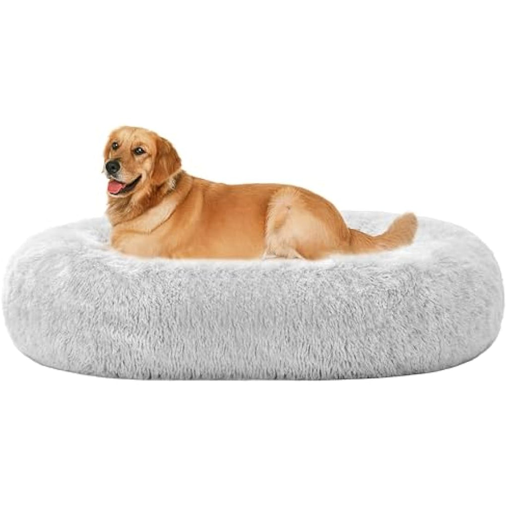 Jolof Store Orthopaedic Dog Bed – Round Washable Plush Sofa, 100cm