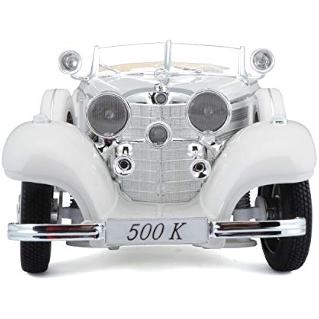 Mercedes Benz 500K Typ Specialroadster 1:18 Diecast Model Car