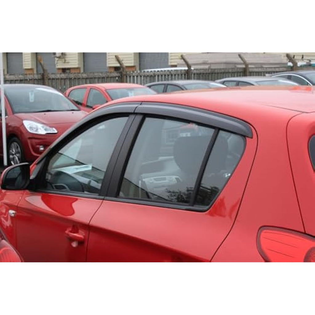 Auto Clover Wind Deflectors for Hyundai i20 2008-2014 | 4-Piece Set