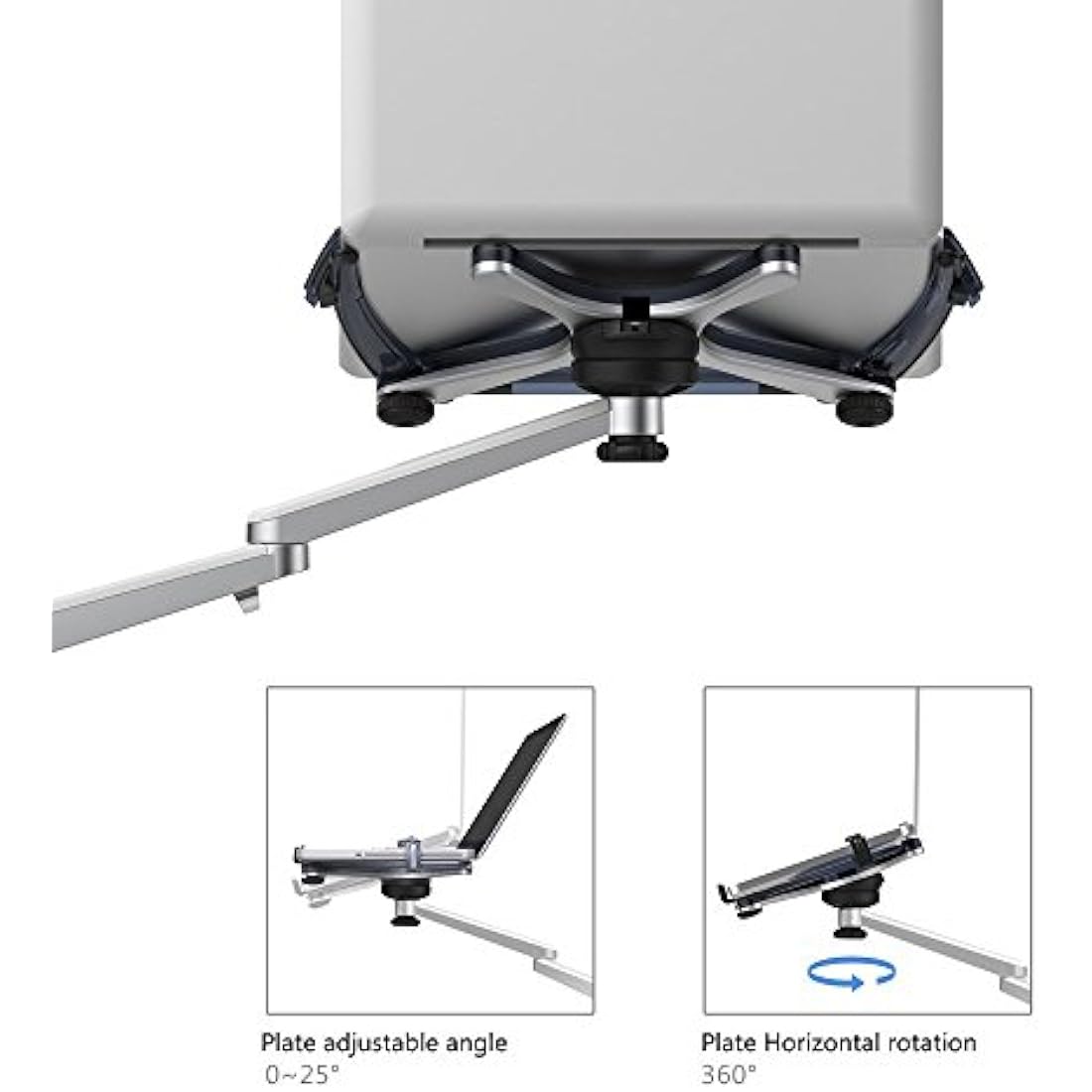 Thingy Club Adjustable Laptop & Tablet Desk Mount – 10-15.6" Arm