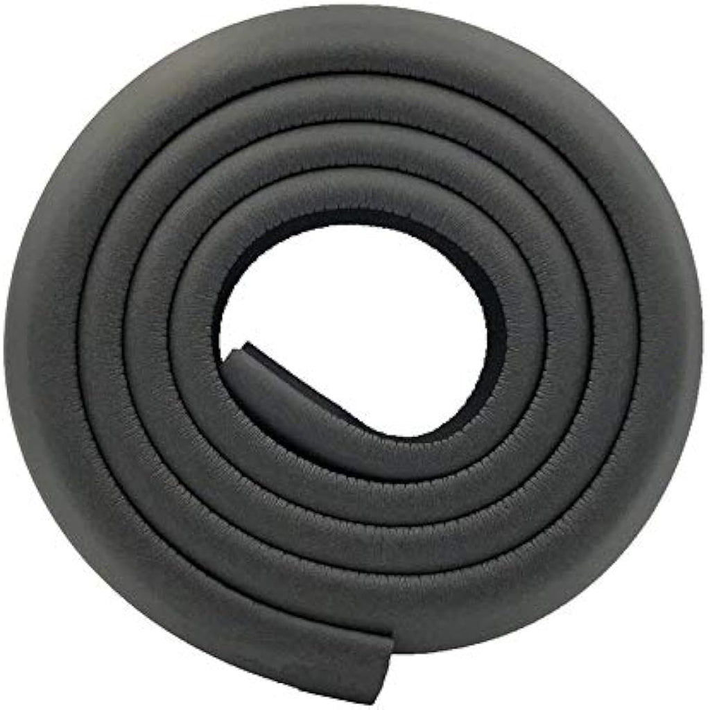 M2cbridge Extra Thick Foam Edge Guard | Baby Safety Bumper - Black 13ft