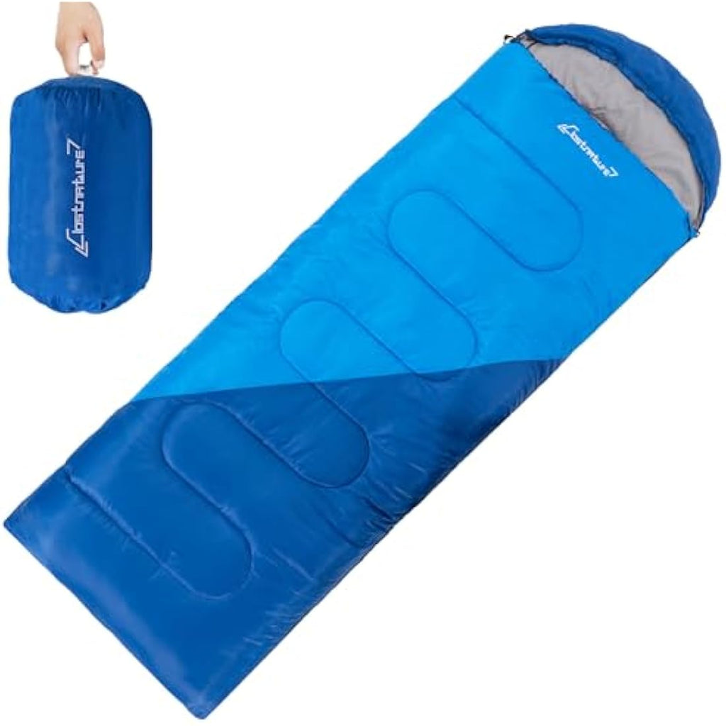 Clostnature 4-Season Sleeping Bag – Lightweight Compact Camping Gear