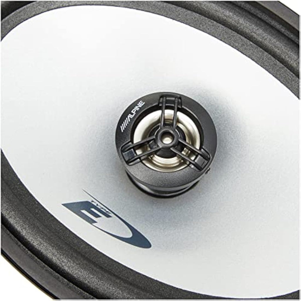Alpine SXE-5725S 5x7 Zoll 2-Wege Koaxial Lautsprecher (200W), Schwarz