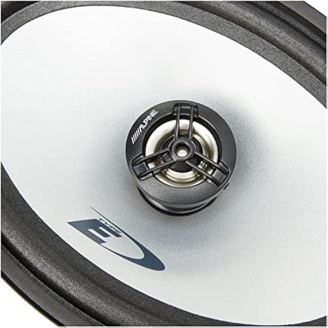 Alpine SXE-5725S 5x7 Zoll 2-Wege Koaxial Lautsprecher (200W), Schwarz