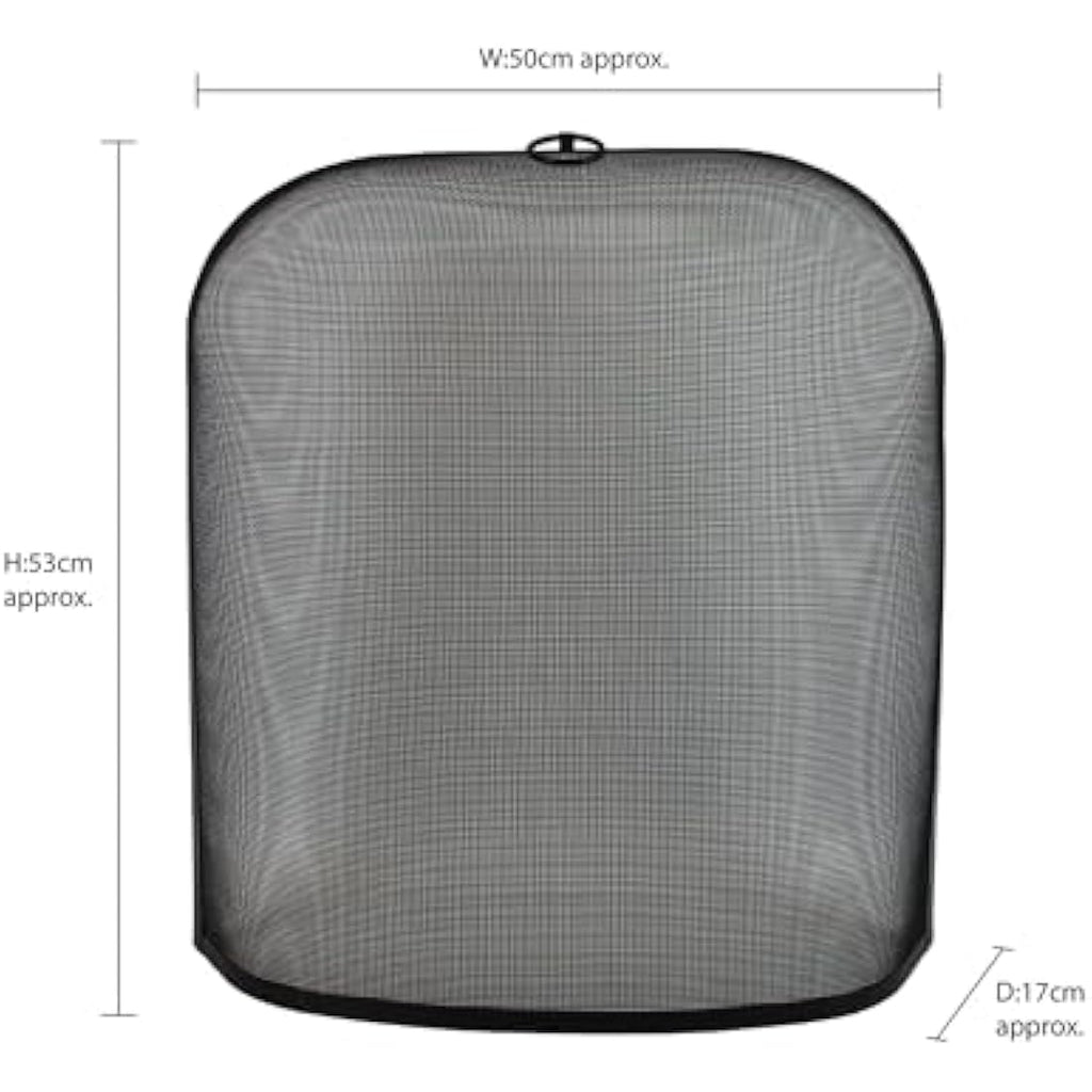Jolof Store Black Cairngorn Spark Guard | Metal Fireplace Screen