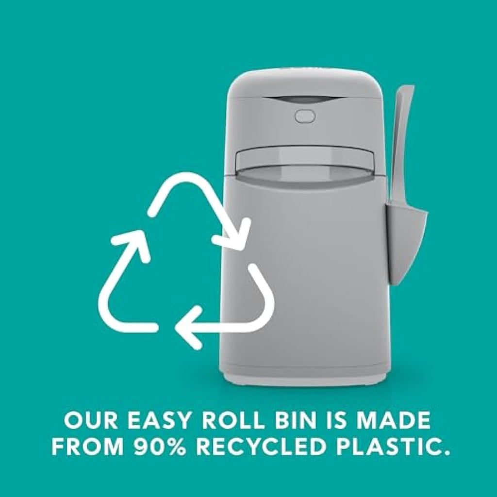 Litter Genie Easy Roll Cat Litter Disposal Bin with Odour-Locking Refill