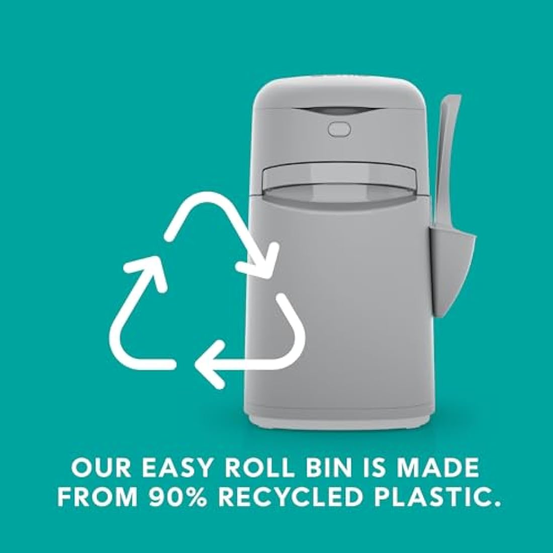 Litter Genie Easy Roll Cat Litter Disposal Bin with Odour-Locking Refill