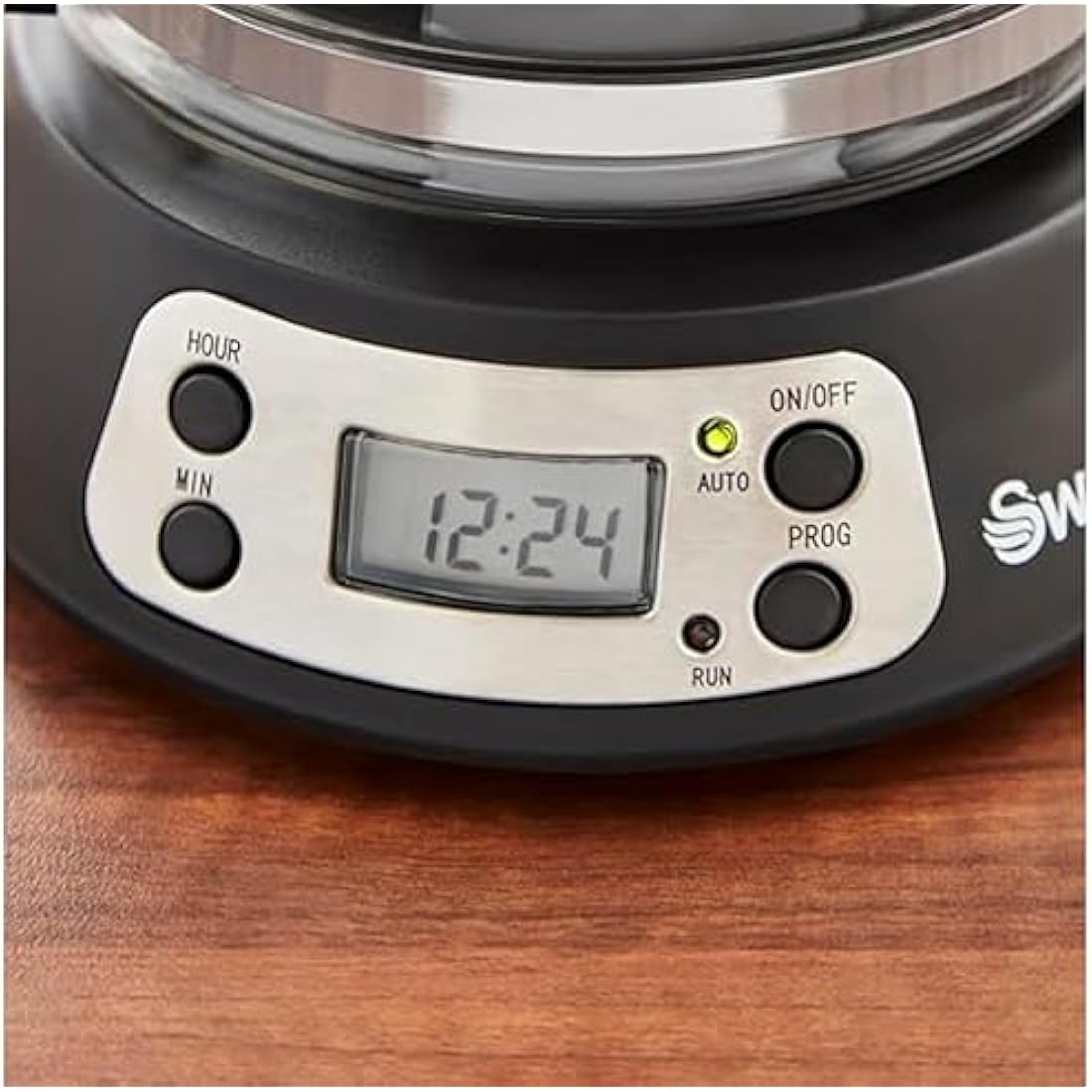 Swan Programmable Coffee Maker – 750ml Drip Machine with LCD Timer