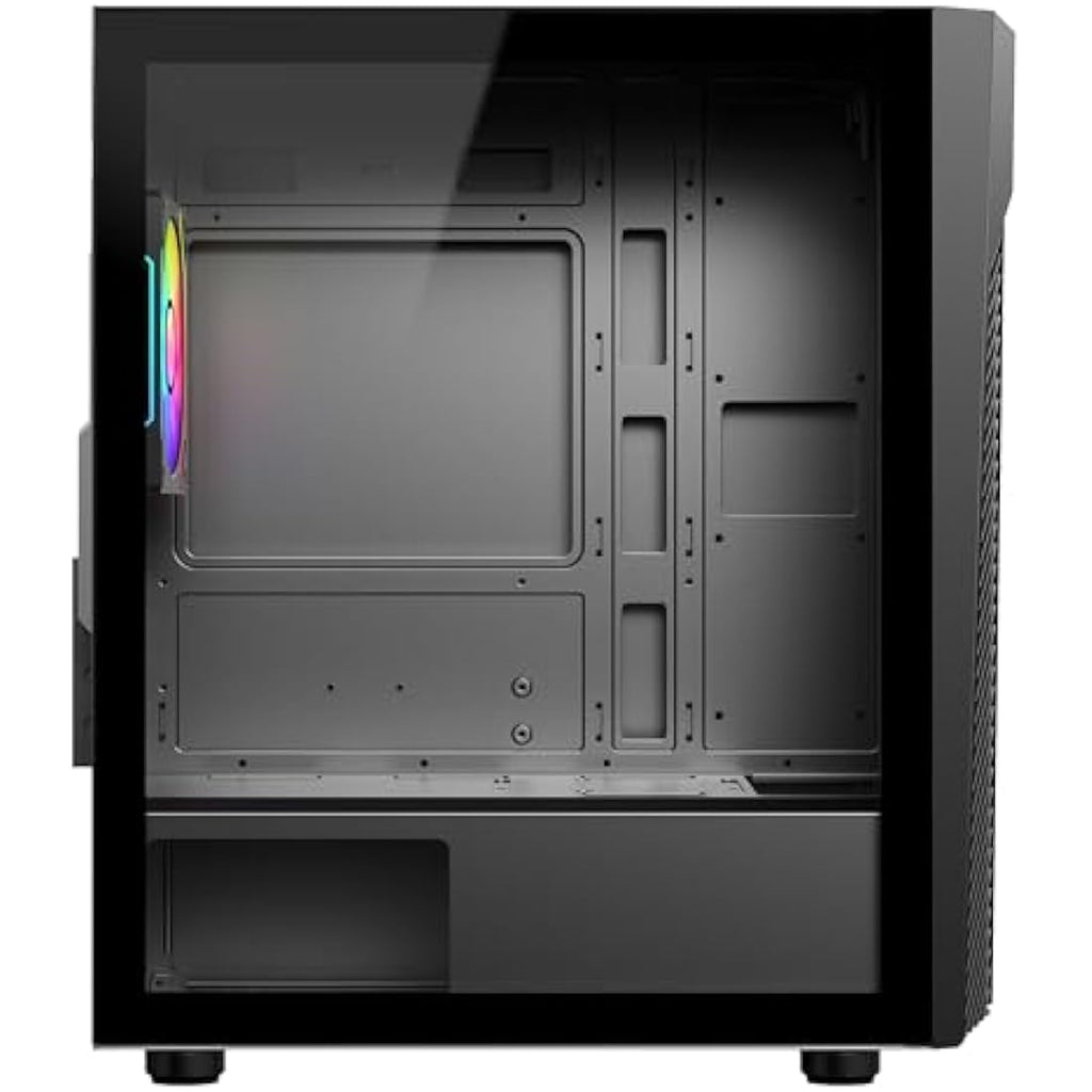 CiT Alpha Micro-ATX Gaming Case - ARGB Infinity Fan & Tempered Glass