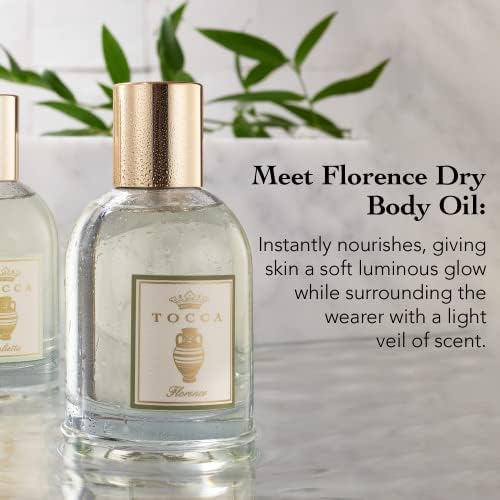 Tocca Florence Scented Body Oil – Luxury Floral Moisturizing Oil, 100ml