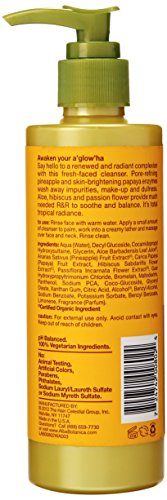 Alba Botanica Pineapple Enzyme Face Cleanser - Natural Skincare, 8 oz