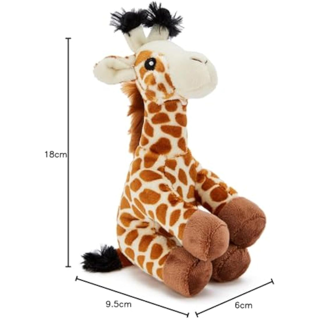 Zappi Co Giraffe Plush Toy – Soft Washable Stuffed Animal (15cm)