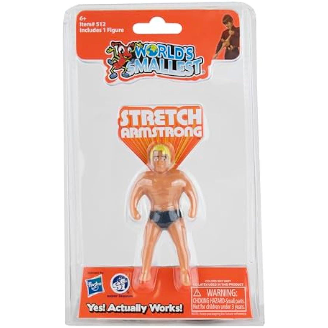 World's Smallest Stretch Armstrong – Miniature Retro Action Figure