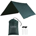 Lomo 4.5m x 3m Bushcraft Tarp - Waterproof Survival Bivi Shelter