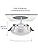 Tofisr 7W LED Recessed Ceiling Downlights - 2700K Warm White - 20 Pack