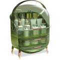Jolof Store Makeup Organizer | 3-Layer Large Cosmetic Storage – Green