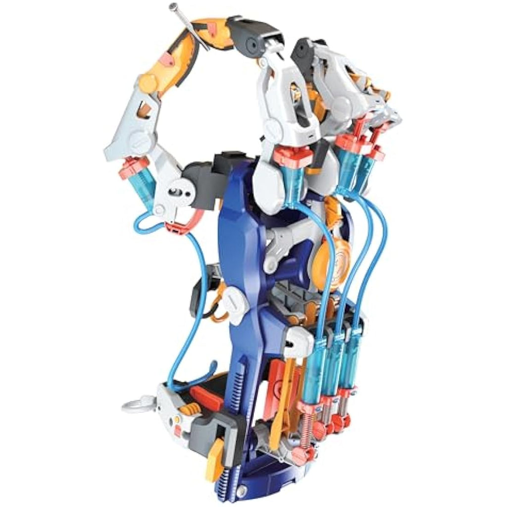 Construct & Create Hydraulic Cyborg Hand DIY STEM Robotics Project Kit