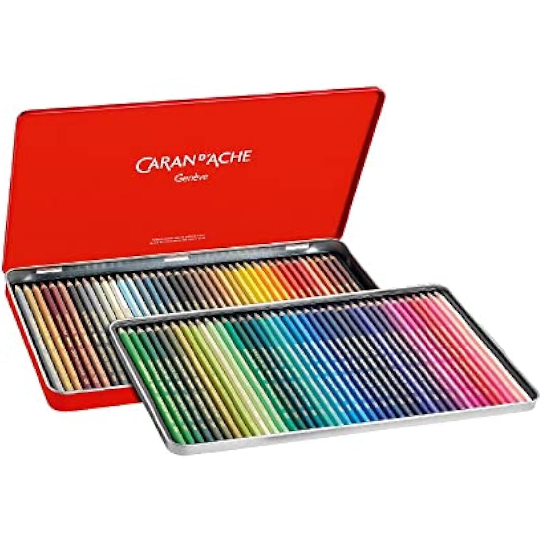 Caran d'Ache Supracolor Soft Water-Soluble Colour Pencils - 80 Assorted