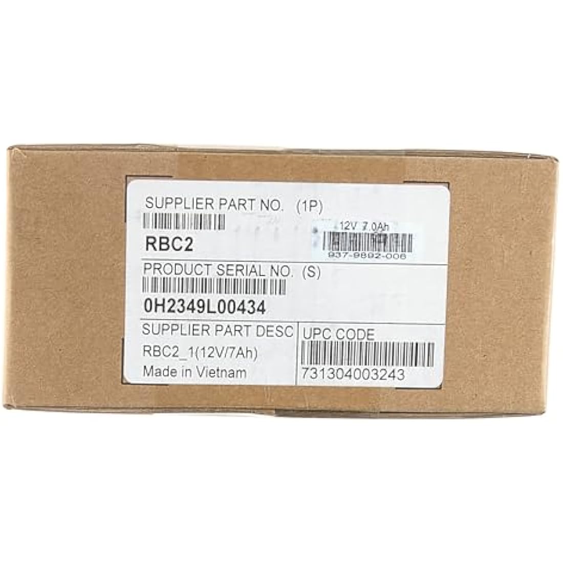 APC RBC2 UPS Replacement Battery Cartridge for BK500EI & SC420I
