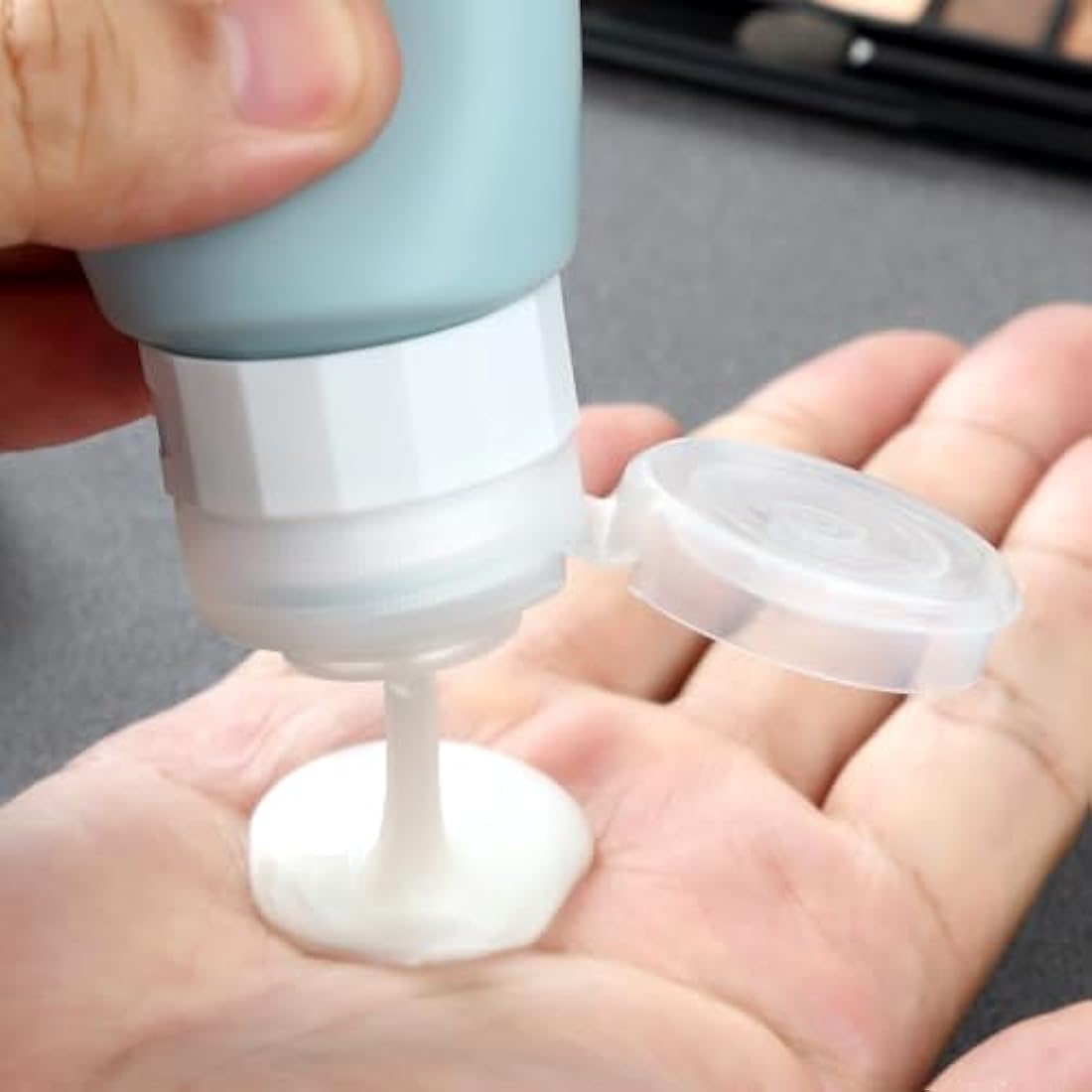 Gemice Silicone Travel Bottles – 4 Pack Leakproof TSA Approved (90ml)