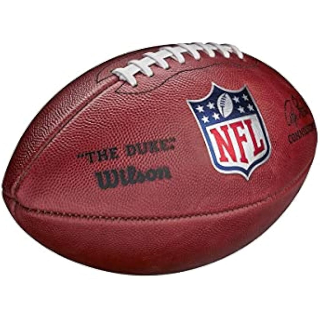 Wilson The Duke Official NFL Game Football – Brown Horween Leather