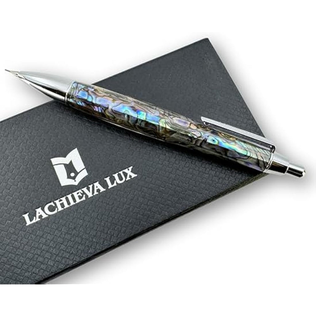 LACHIEVA LUX Abalone Shell Mechanical Pencil | 0.7mm Luxury Sketching Pen