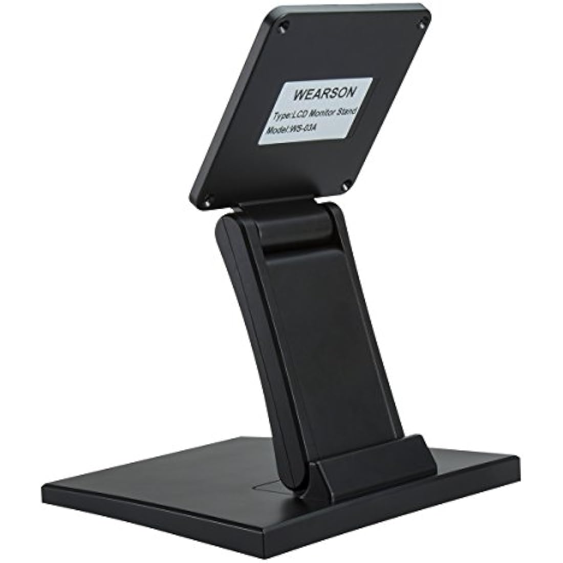 Wearson WS-03A Adjustable Metal Monitor Stand | VESA 75x75 100x100mm
