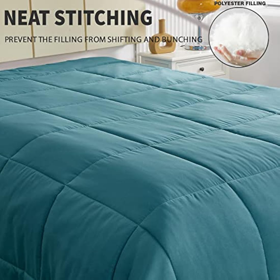 Exclusivo Mezcla King Size Duvet – Reversible Down Alternative Comforter