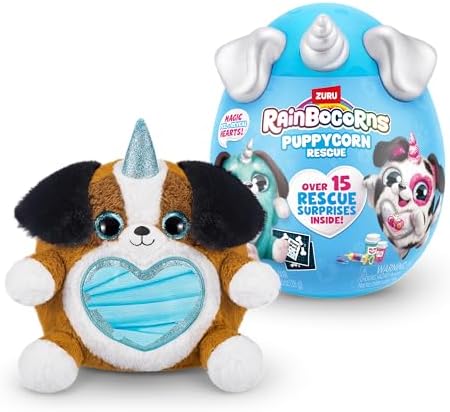 Rainbocorns Puppycorn Rescue Beau the Shepherd Collectible Plush Toy