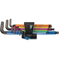 Wera 950 SPKL/9 SM HF Metric L-Key Set – Multicolour Hex-Plus 9pc