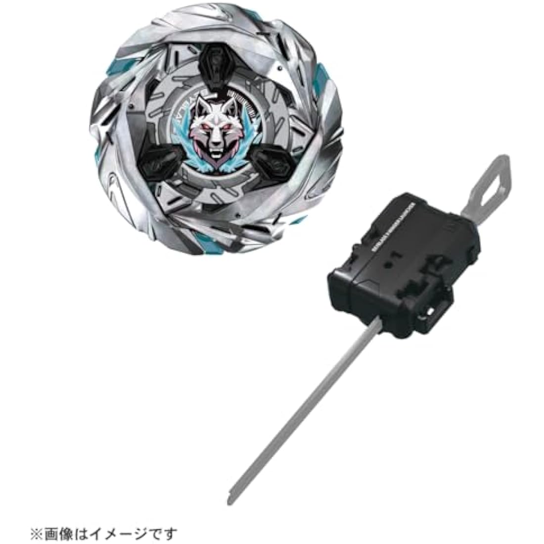 TakaraTomy Beyblade X UX-08 Silver Wolf 3-80FB Battle Spinning Top