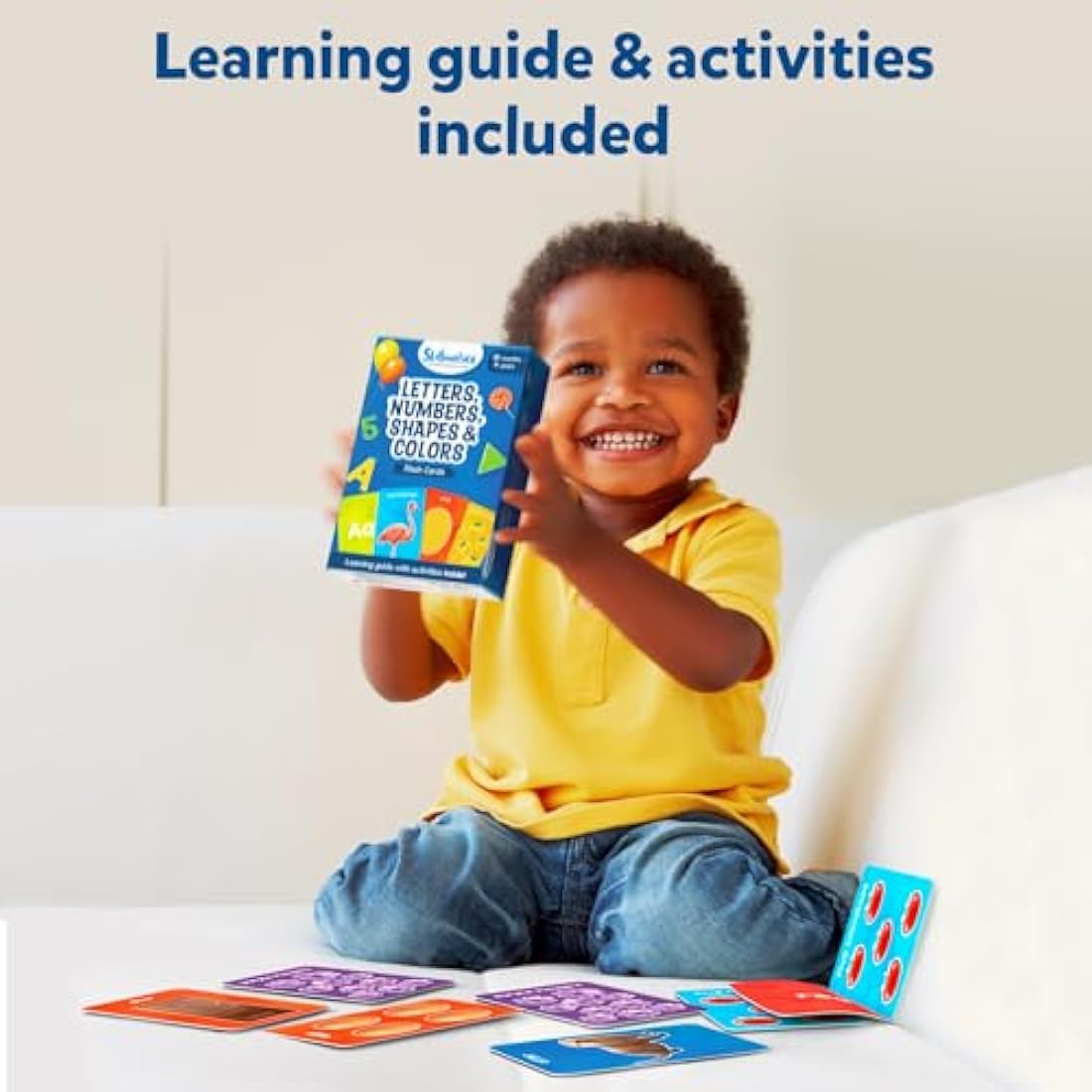 Skillmatics Toddler Flash Cards – 50 Double-Sided Montessori Cards