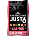 Harringtons Just 6 Salmon & Veg Grain Free Adult Dog Food - 6kg