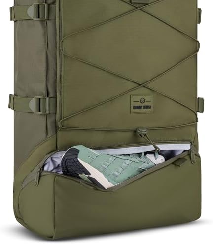 Johnny Urban Allen XL 50L Travel Backpack - Water-Repellent Hiking Bag