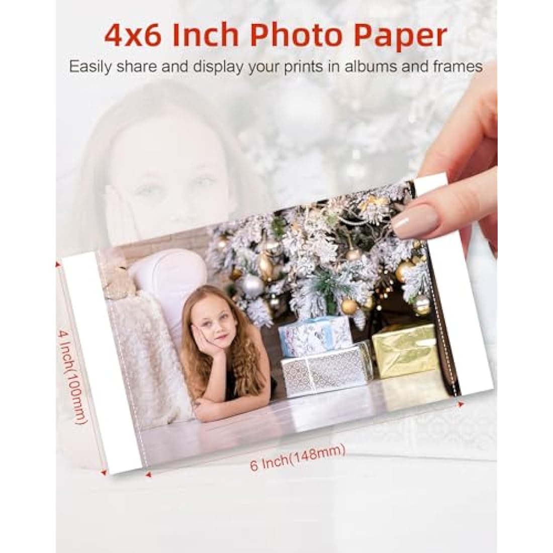 Jolof Store KP-108IN Ink and Photo Paper Set for Canon Selphy CP1300 CP1500