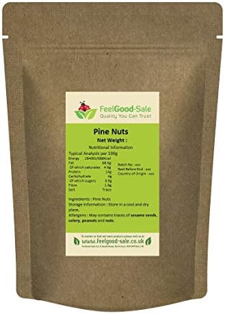Pine Nuts by Jolof Store – 1kg Natural Buttery and Crunchy Bulk Nuts