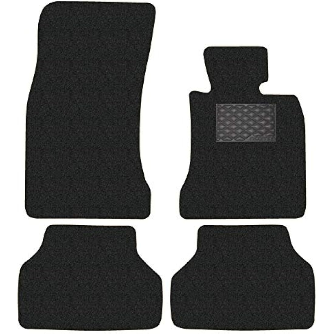 Nicoman All-Weather Car Mats for BMW 5-Series E60/E61 2003-2010 | Black