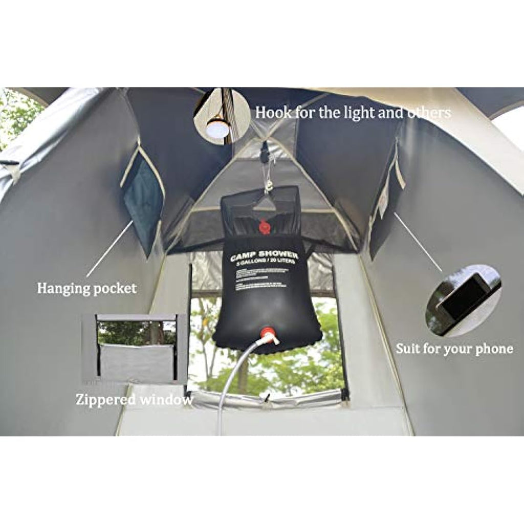 Jolof Store Portable Outdoor Shower Tent – Privacy Changing Room Shelter