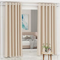 WELDUN Floor Standing Room Divider Curtain Rod – No Drill Heavy Duty White