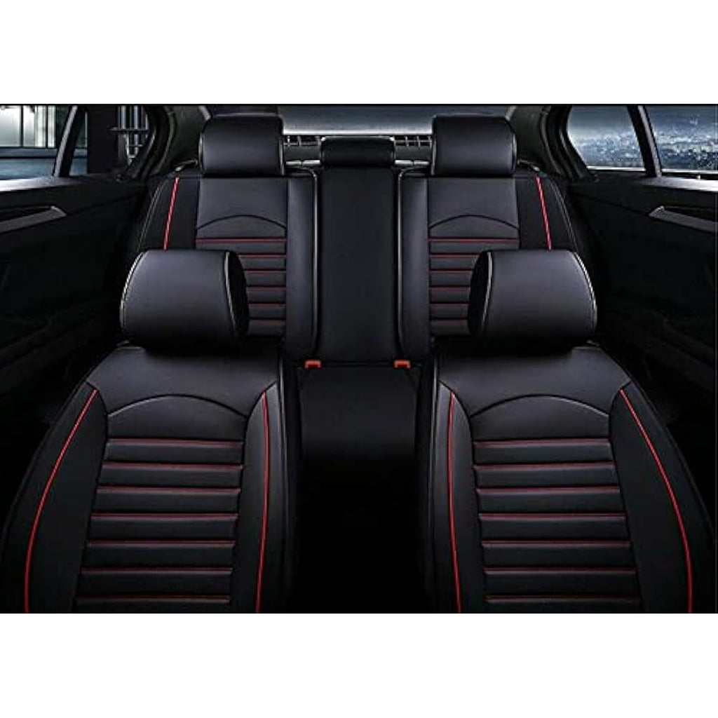 Universal PU Leather Car Seat Covers – Full Set Waterproof