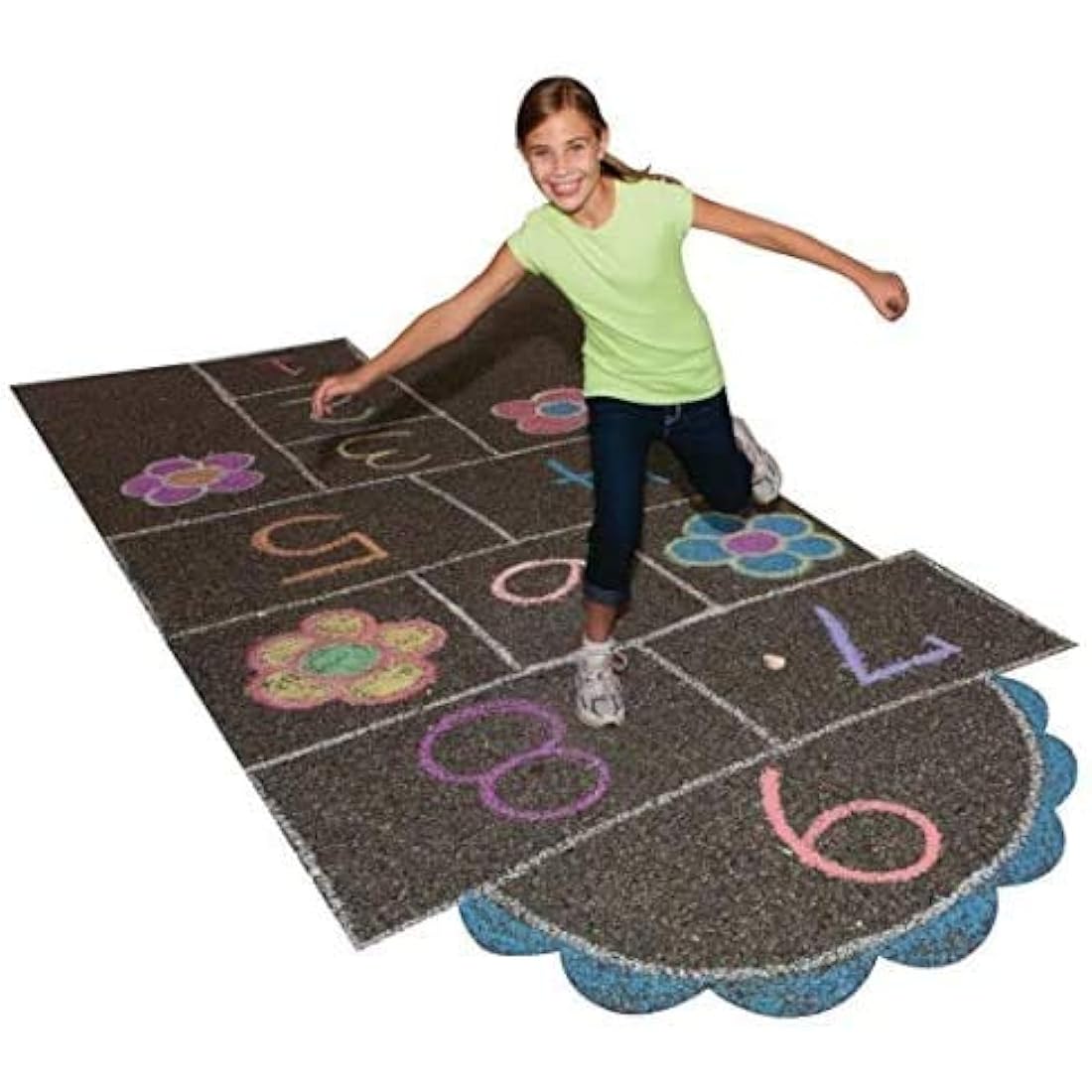FELIZROCA 60pcs Sidewalk Chalk – Washable Jumbo Outdoor Chalk for Kids
