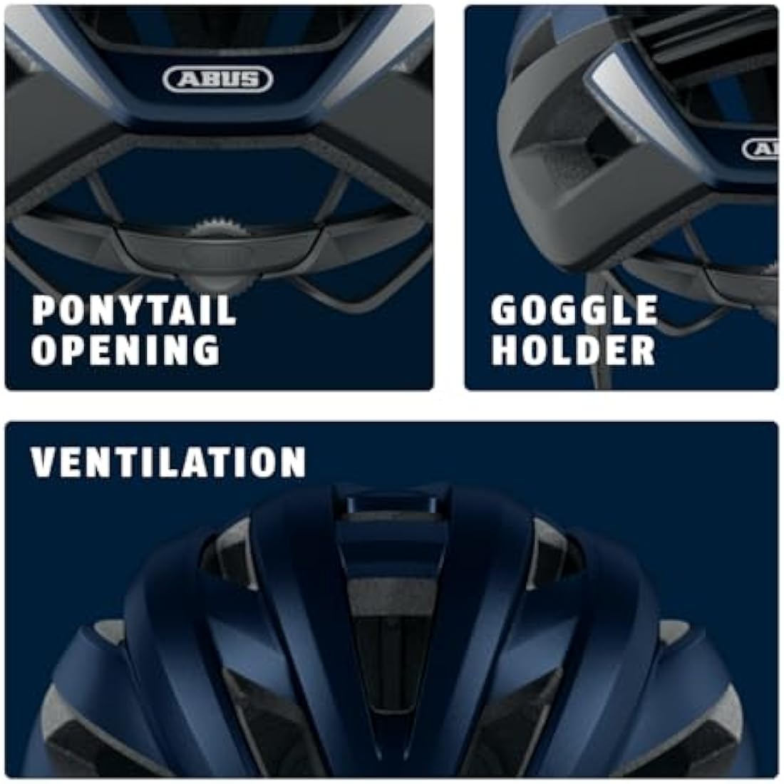 ABUS StormChaser Road Bike Helmet – Lightweight Unisex Cycling Gear