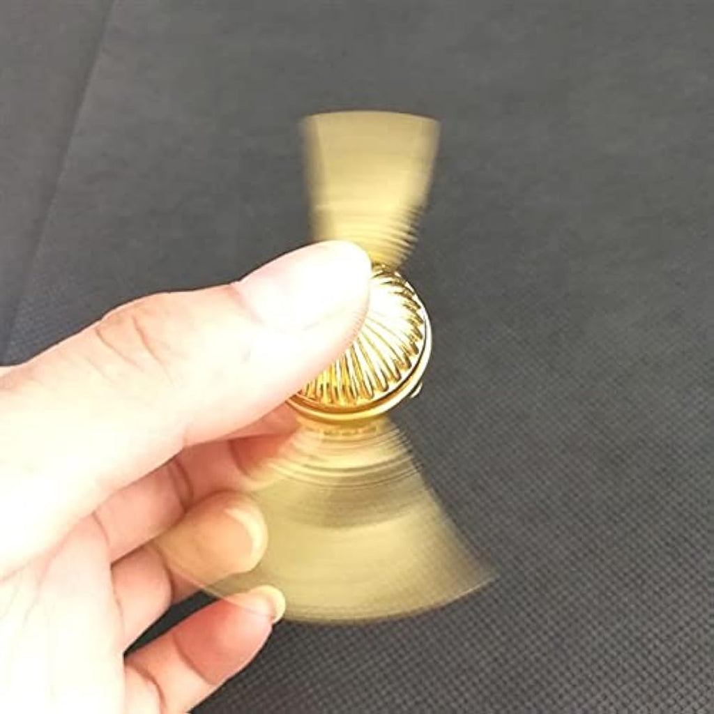 Snitch Fidget Spinner – Metal Sensory Toy for ADHD (Golden)