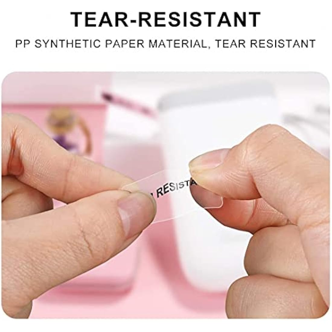 NIIMBOT Transparent Thermal Label Tape for D11 D110 D101 – 14x30mm