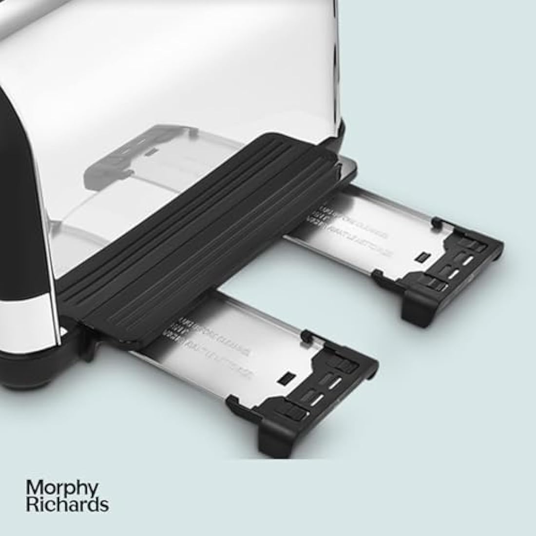 Morphy Richards Venture 4 Slice Toaster – Black with Defrost & High Lift